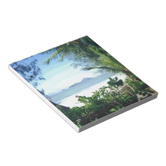 SCHÖNER STRAND NOTIZBLOCK (angewinkelt)