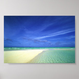 Schöner Strand Poster