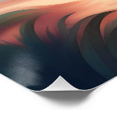 schöner Strand Poster (Ecke)