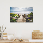 Schöner Strand Poster (Küche)