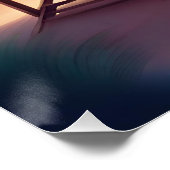 schöner Strand Poster (Ecke)