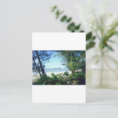 SCHÖNER STRAND POSTKARTE (Stehend Vorderseite)