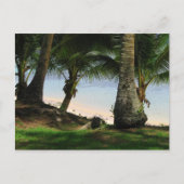 Schöner Strand Postkarte (Vorderseite)