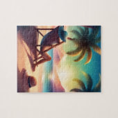 schöner Strand Puzzle (Horizontal)