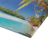 Schöner Strand Schneidebrett (Ecke)