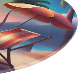 schöner Strand Schneidebrett (Ecke)