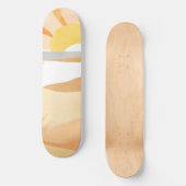 schöner Strand Skateboard (Vorderseite)