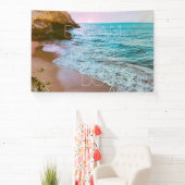 Schöner Strand Sonnenuntergang Banner (InSitu)