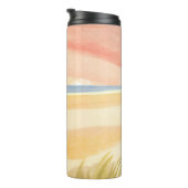 schöner Strand Thermosbecher (Nach rechts gedreht)