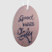 Schöner Strand und Sand Ornament (Vorderseite)