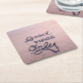 Schöner Strand und Sand Rechteckiger Pappuntersetzer (angewinkelt)