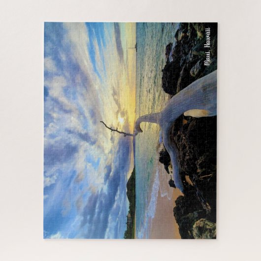 Schöner Strand von Maluaka Puzzle (Vertikal)