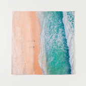 Schöner Strand Wandteppich (Vorderseite (Horizontal))