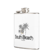 Schöner Südstrand, Florida Flachmann (Links)