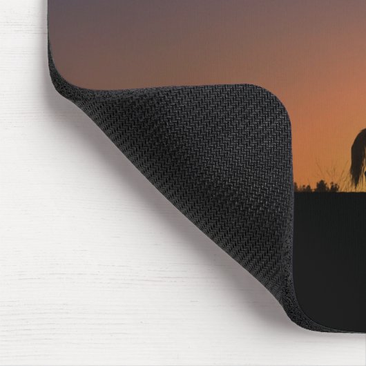 Schöner Südwestpferd Mousepad (Ecke)