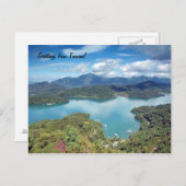 Schöner Sun Moon Lake in Taiwan Postkarte (Vorne/Hinten)