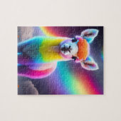 Schöner, süßer, Niedlicher Llama Puzzle (Horizontal)