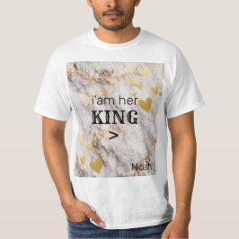 Schöner Sweet KING-QUEEN T - Shirt