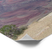 Schöner Tag am Grand Canyon Poster (Ecke)
