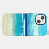 Schöner Tag am Strand Fall iPhone Hülle (Rückseite (Horizontal))