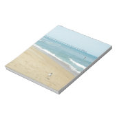 Schöner Tag am Strand Notizblock (Rotiert)