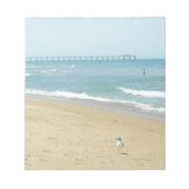 Schöner Tag am Strand Notizblock (Vorderseite)