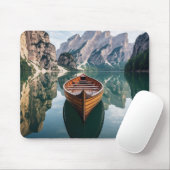 Schöner Tag auf den Bergen Mousepad (Mit Mouse)