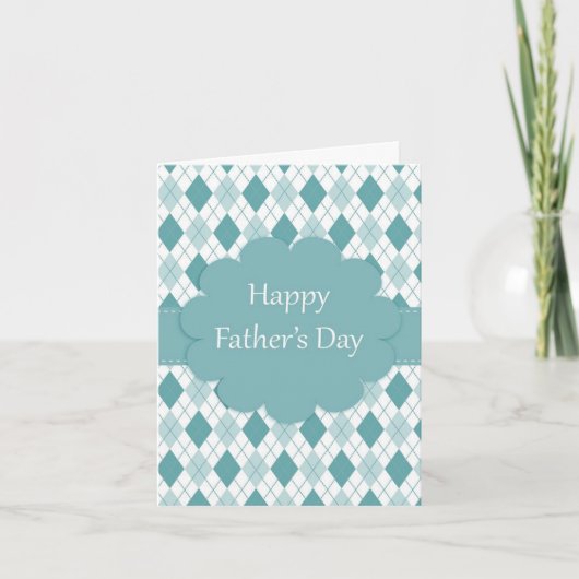 Schöner Tag des Vaters Ankündigung (Vorderseite)