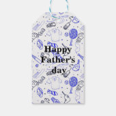 Schöner Tag des Vaters Geschenkanhänger (Rückseite)