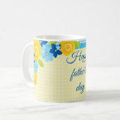 Schöner Tag des Vaters Kaffeetasse (Vorderseite Links)