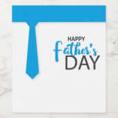 Schöner Tag des Vaters Weinetikett (Einzelnes Label)