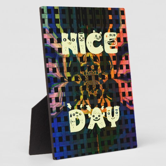 schöner Tag Fotoplatte (Seite)