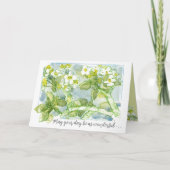 Schöner Tag Frühlingsblumen für Dich Karte (Vorderseite)