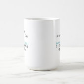 Schöner Tag für Beweise & Kaffee Math Spaß Kaffeetasse (Mittel)