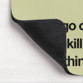 Schöner Tag für Falconry Mousepad (Ecke)