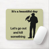 Schöner Tag für Falconry Mousepad (Mit Mouse)