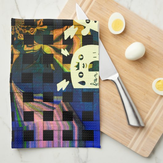 schöner Tag Geschirrtuch (Viertel Falte)