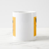 Schöner Tag Jumbo-Tasse (Vorderseite)