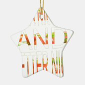 Schöner Tag Keramik Ornament (Links)