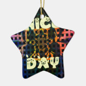 schöner Tag Keramik Ornament (Links)