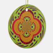 Schöner Tag Keramik Ornament (Links)