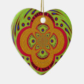 Schöner Tag Keramikornament (Rechts)