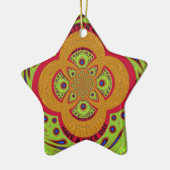 Schöner Tag Keramikornament (Links)