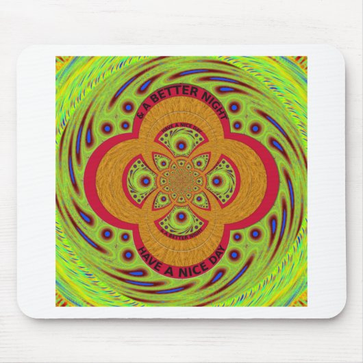 Schöner Tag Mousepad (Vorne)