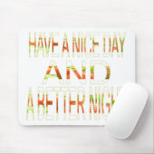 Schöner Tag Mousepad (Mit Mouse)