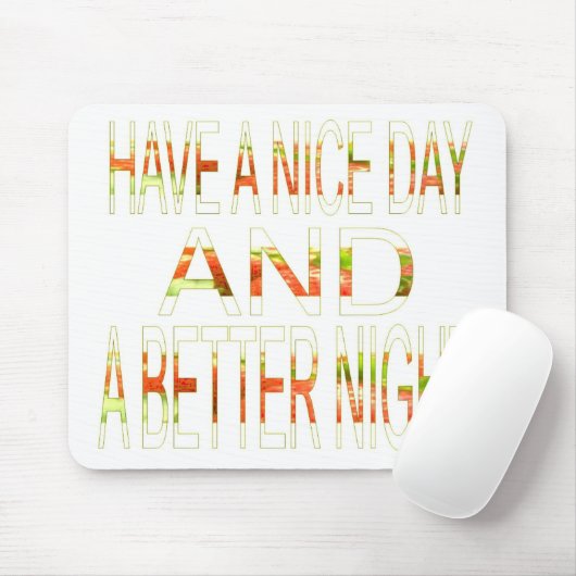 Schöner Tag Mousepad (Mit Mouse)