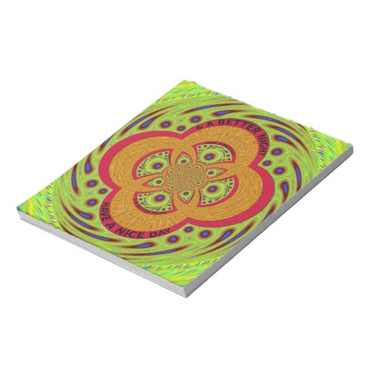 Schöner Tag Notizblock (Rotiert)