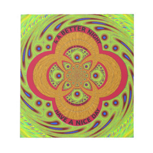 Schöner Tag Notizblock