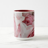 Schöner Tag Pink Rose Kaffee Cup Tasse (Zentrum)