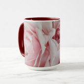 Schöner Tag Pink Rose Kaffee Cup Tasse (Vorderseite Links)